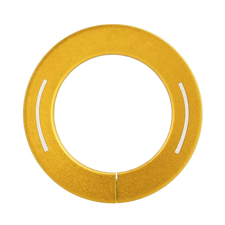 Car Engine Start Key Push Button Ring Trim Metal Sticker Decoration for Nissan X-TRAIL (Gold)