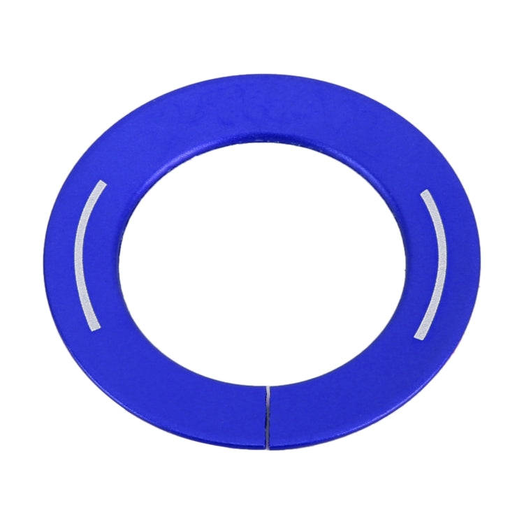 Car Engine Start Key Push Button Ring Trim Metal Sticker Decoration for Nissan X-TRAIL (Blue)