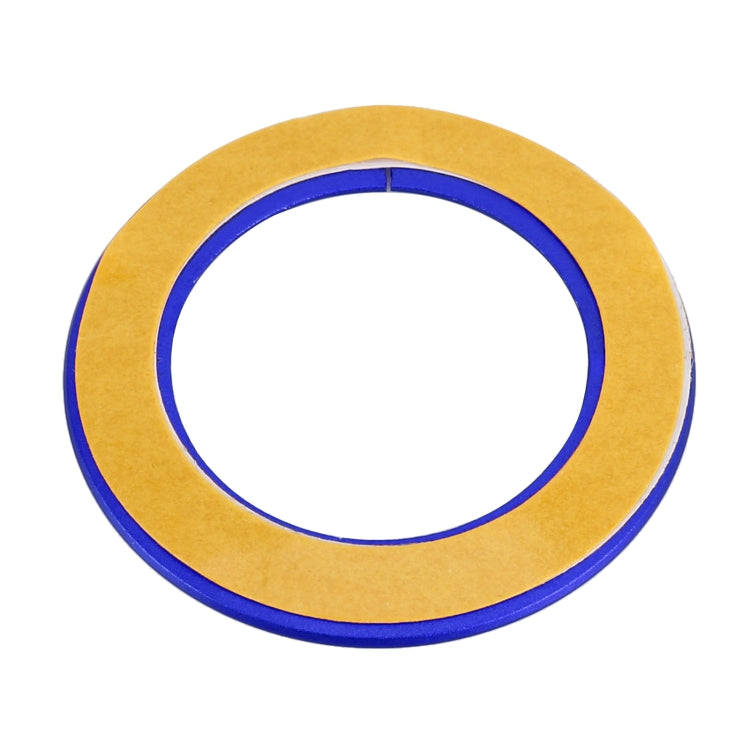 Car Engine Start Key Push Button Ring Trim Metal Sticker Decoration for Nissan X-TRAIL (Blue)