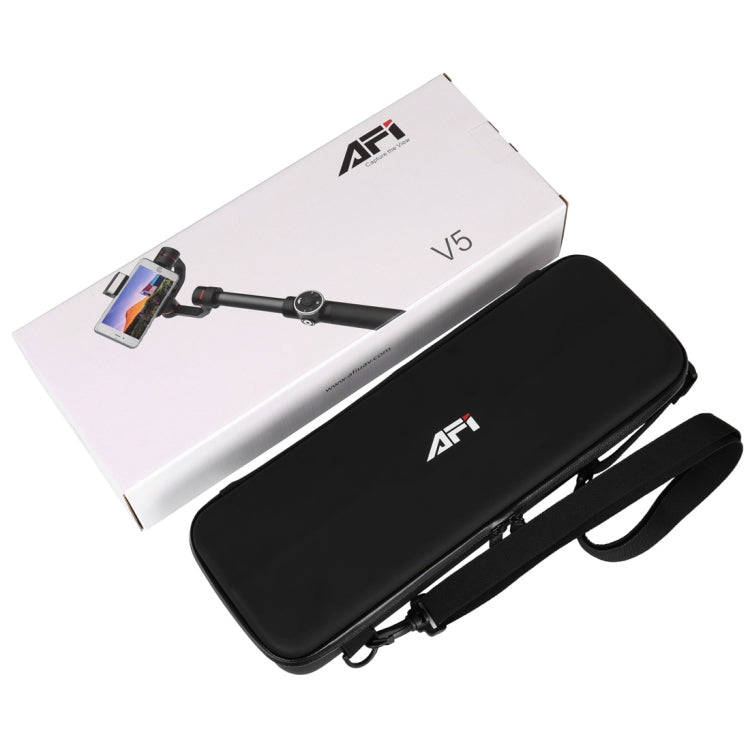 AFI V5 Smooth 3-Axis Handheld Aluminum Brushless Gimbal Stabilizer with Tripod Mount & Fill Light...
