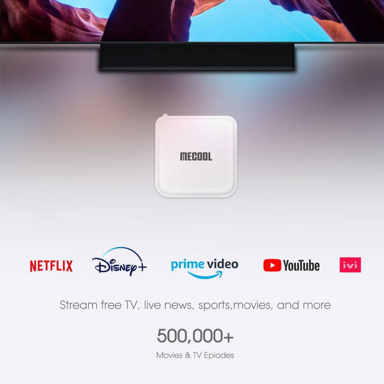 MECOOL KM2 4K Smart TV BOX Android 10.0 Media Player with Remote Control, Amlogic S905X2 Quad Cor...
