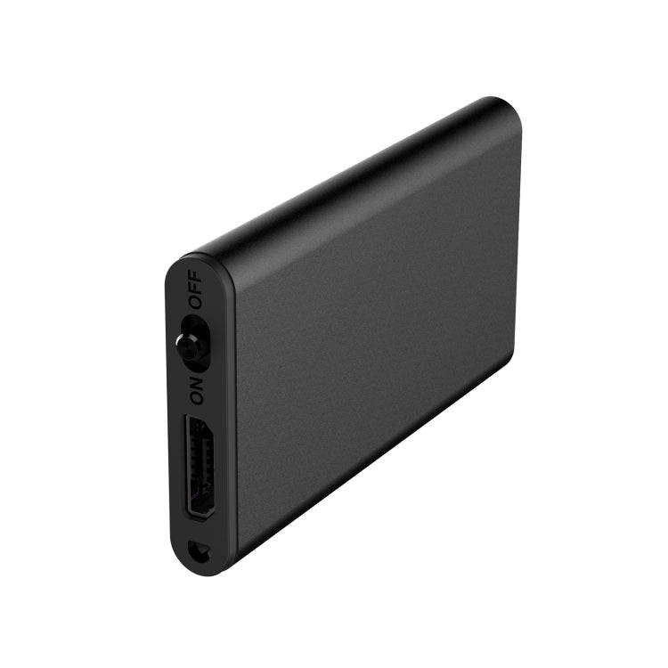X2 AI Intelligent High-definition Noise Reduction Voice Control Recorder, Capacity:4GB(Black)
