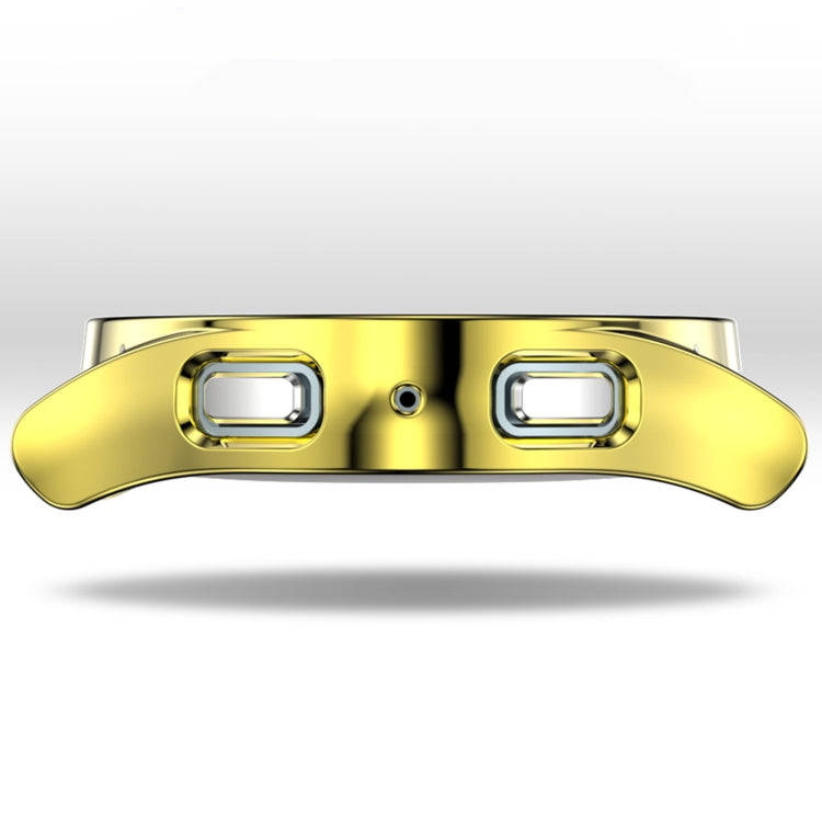 For Samsung Galaxy Watch 5 44 mm Full Coverage TPU Electroplating Protective Case(Gold)