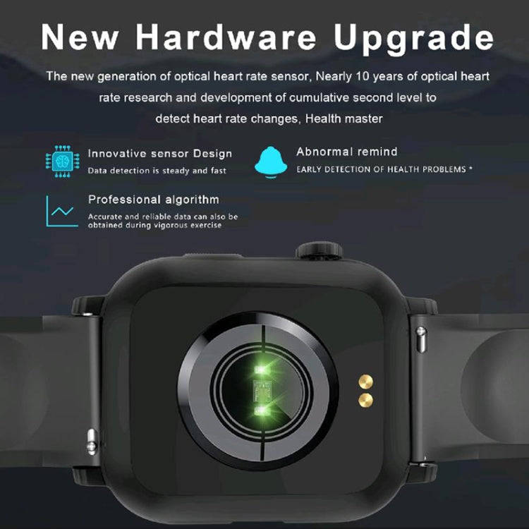 G96 1.85 inch HD Square Screen Rugged Smart Watch Support Bluetooth Calling/Heart Rate Monitoring...