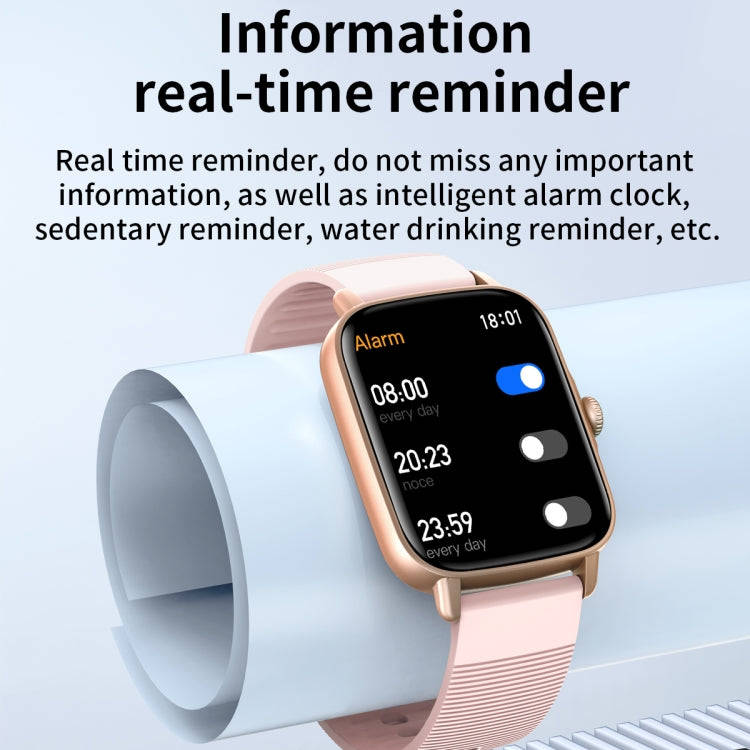 KT59 Pro 1.83 inch IPS Screen Smart Watch Supports Bluetooth Call/Blood Oxygen Monitoring(Silver)