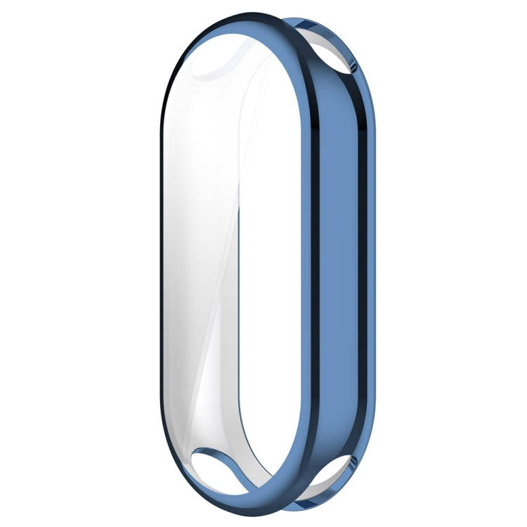For Xiaomi Mi Band 8 / 9 Ceramic / 10 Ceramic Full Coverage TPU Electroplating Watch Protective C...