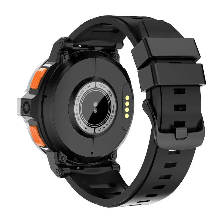 ZGP PG999 1.54 inch HD Round Screen 4G Smart Watch Android 8.1, Specification:2GB+16GB(Silver)