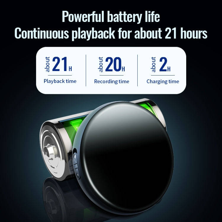 JNN M29 Portable Noise Reduction Smart Voice Control Magnetic Recorder, Memory:32GB