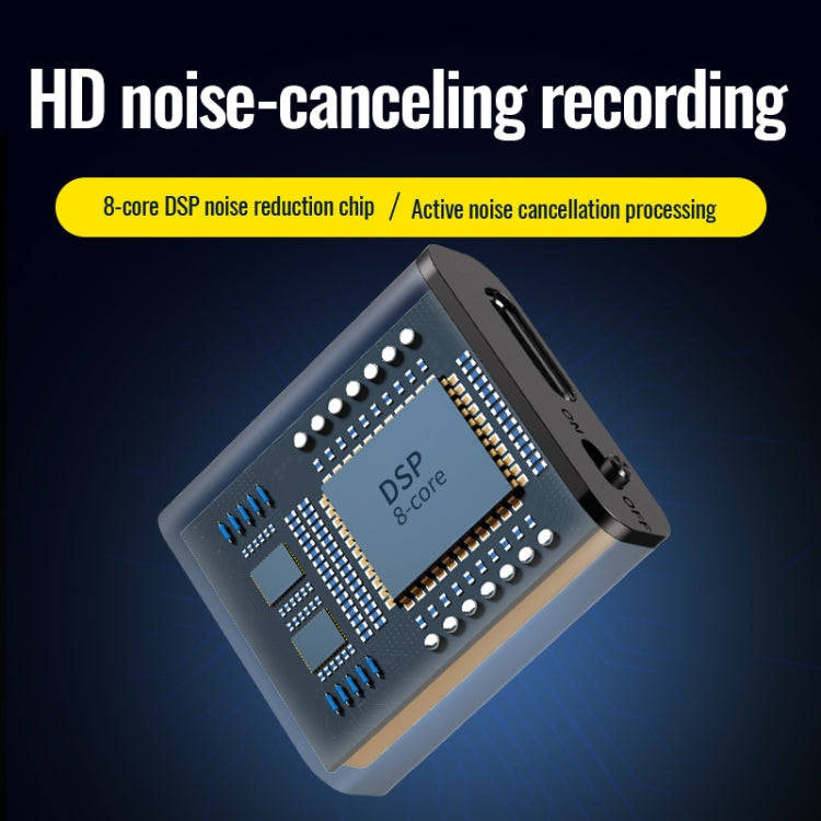 JNN Q8 Portable HD Noise Reduction Smart Voice Recorder, Memory:8GB
