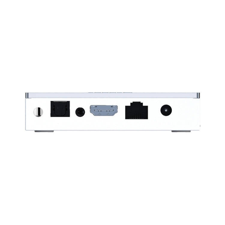 MECOOL KM2 Plus Android 11 Dual-band WiFi Smart Voice TV Box 4GB+32GB, AU Plug(White)