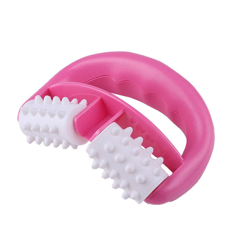 Body Mini Roller Meridian Massager(Rose Red Dot)