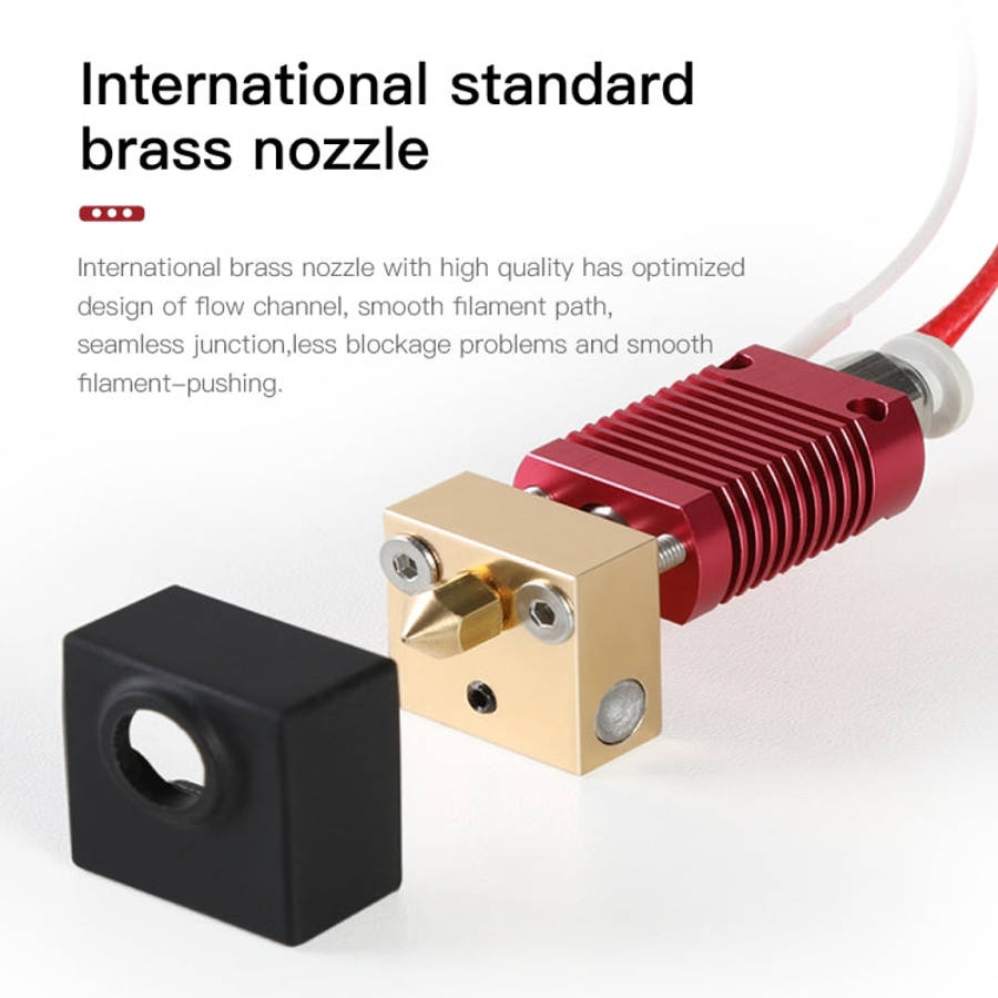 Creality 24V 40W Extruder Nozzle Hot End Kit with Temperature Thermistor & Heating Tube for Ender...