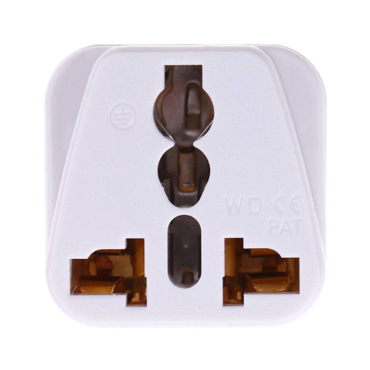 Portable Universal Socket to (Small) South Africa Plug Power Adapter Travel Charger (White)