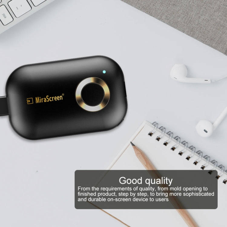 MiraScreen G9se Wireless Display Dongle 2.4G WiFi 1080P HDMI TV Stick for Windows & Android & iOS...