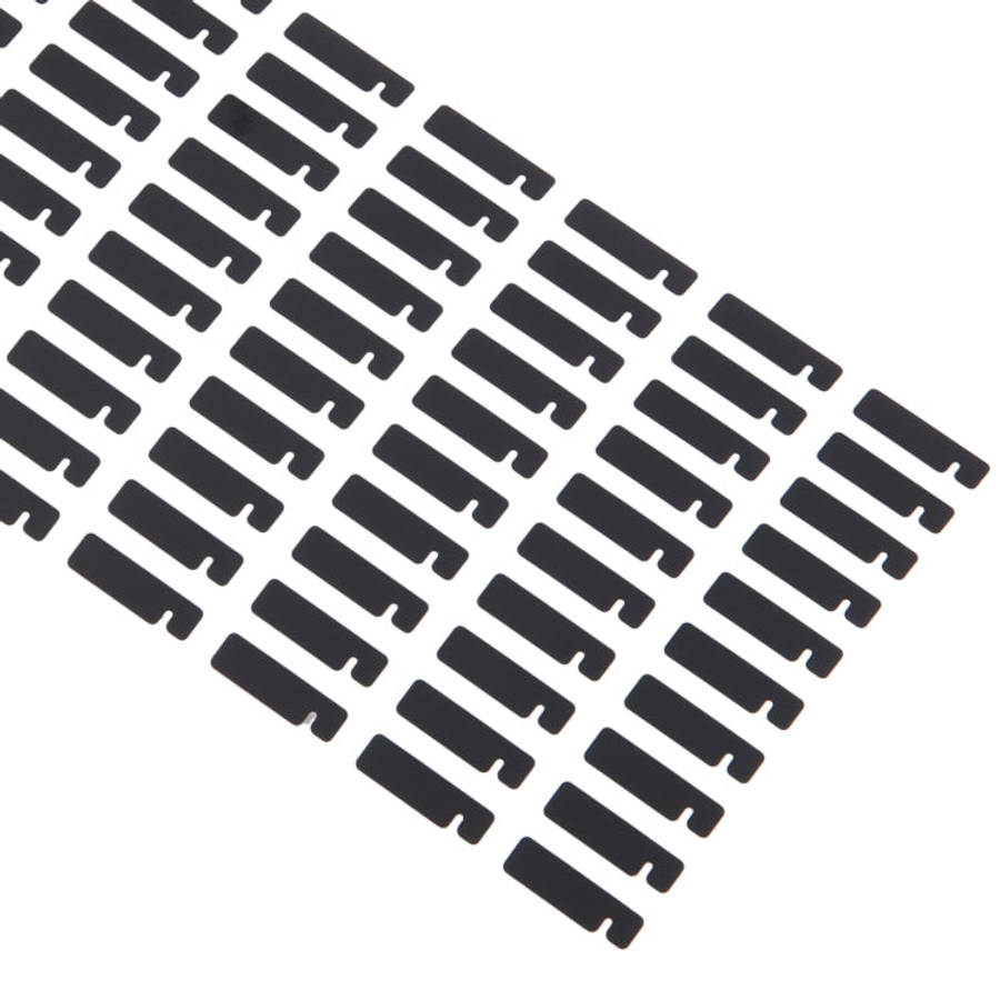 For iPhone 15 Pro Max 100pcs/set LCD Side Black Adhesive Sticker(03)