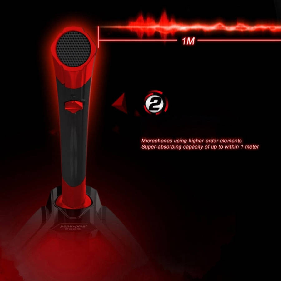 K1 Desktop Omnidirectional USB Wired Mic Condenser Microphone with Phone Holder, Compatible with ...