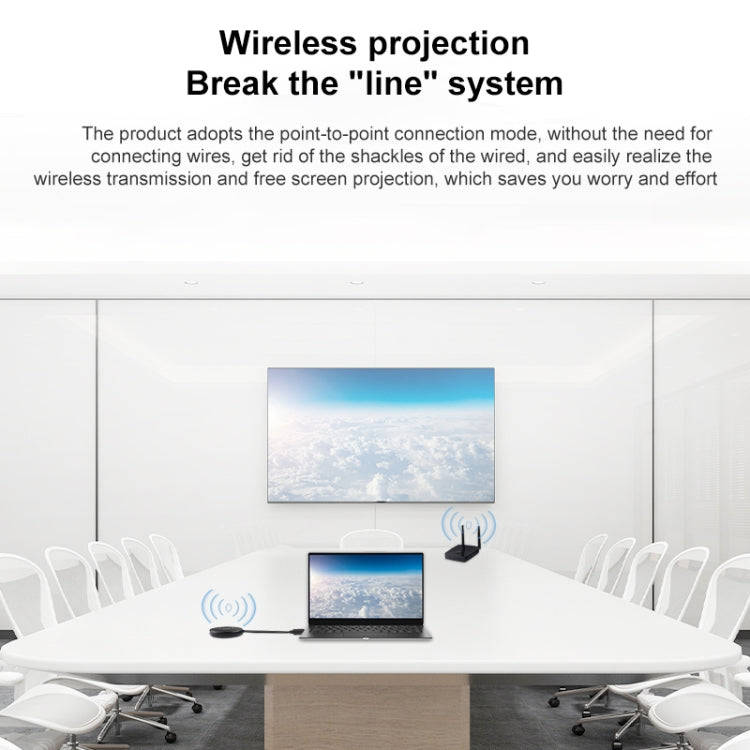 Measy A20W Wireless HDMI Transmitter and Receiver, Transmission Distance: 50m