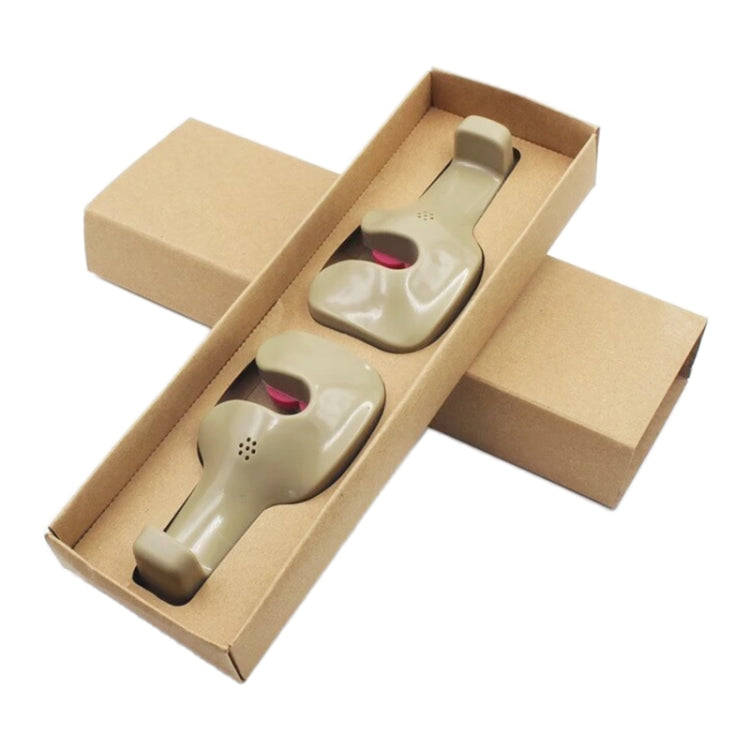 1 Pair Hidden Type Car Hook(Khaki)