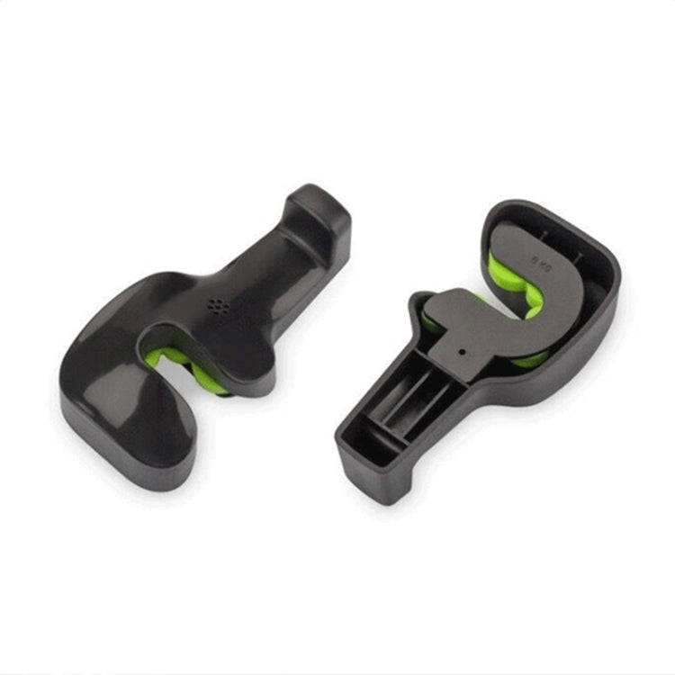 1 Pair Hidden Type Car Hook(Black)