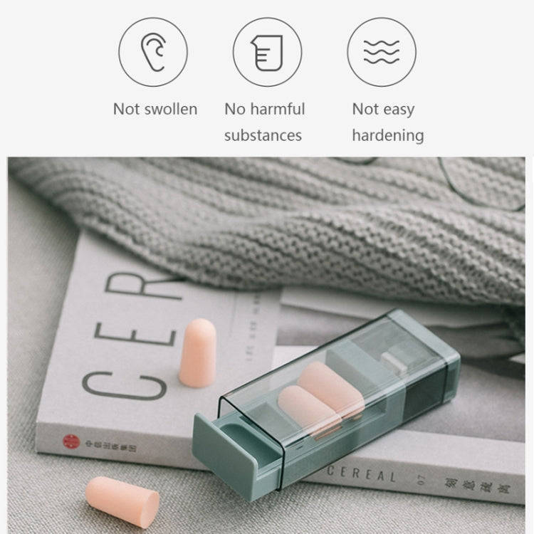 Original Xiaomi Youpin jordan &judy Portable Soundproof Noise Reduction Earplugs(Pink)