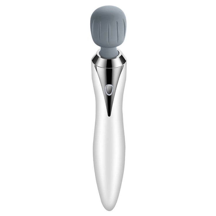 Portable Mini Multifunctional Physiotherapy Electric Hand-held Massage Stick(White)