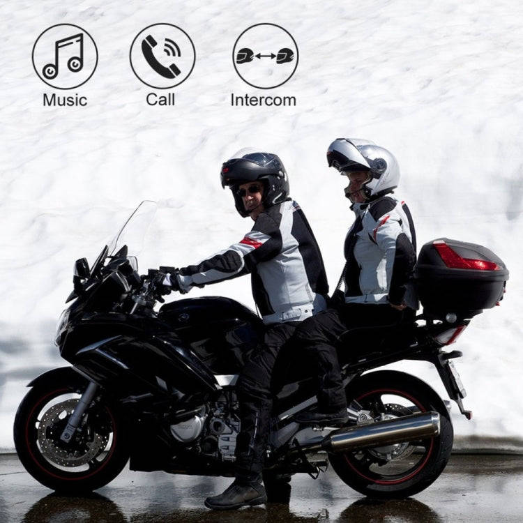 BT-S3  Motorcycle Helmet Wireless Bluetooth Earphone Waterproof Handsfree Interphone Walkie talki...