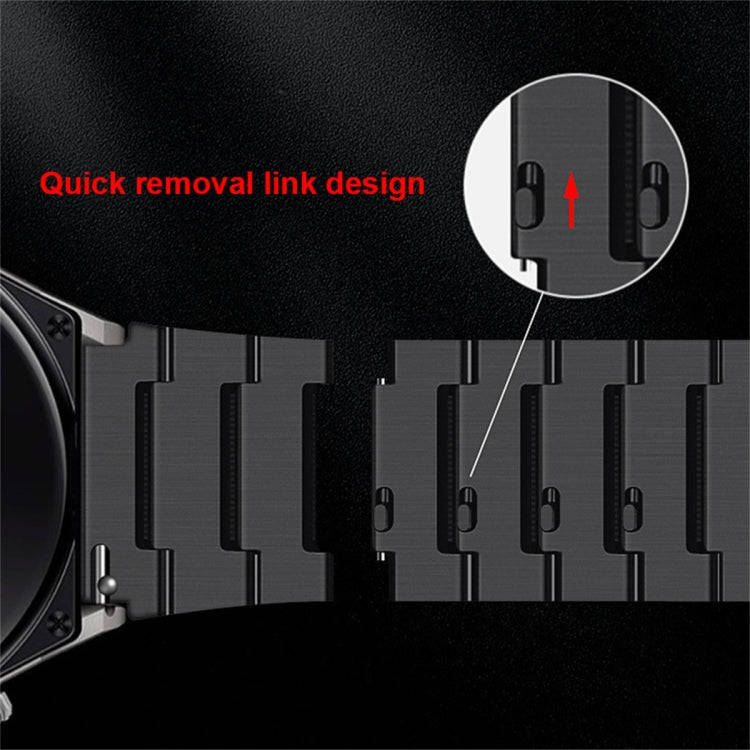 For Honor Watch GS Pro Titanium Alloy Quick Release Watch Band(Black)