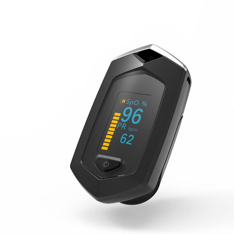 Portable Pulsioximetro Finger spo2 Pulse Oxymeter Blood Oxygen Monitor Saturatiemeter (Black)