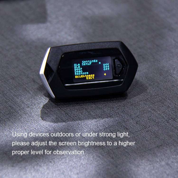Portable Pulsioximetro Finger spo2 Pulse Oxymeter Blood Oxygen Monitor Saturatiemeter (Black)
