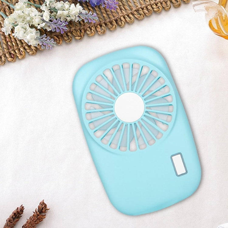 Portable Hand Held USB Rechargeable Mini Fan(White)