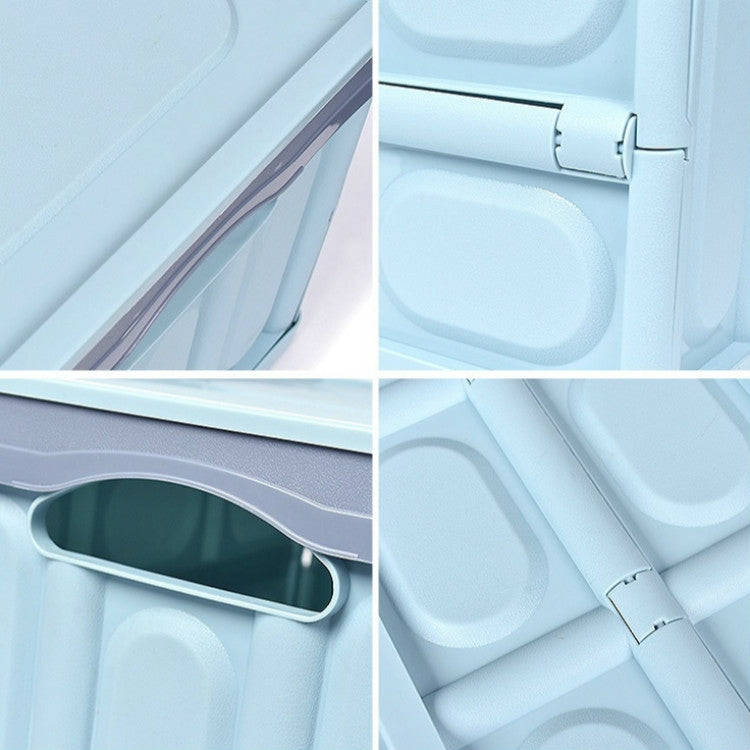 Car Trunk Storage Box Foldable Car Plastic Storage Box, Size:S(Light Brown)