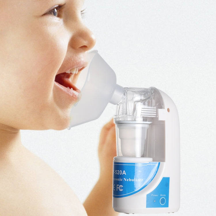 Mini Home Ultrasonic  Atomizer Atomizer Facial Moisturizer for Child Adult(EU plug)