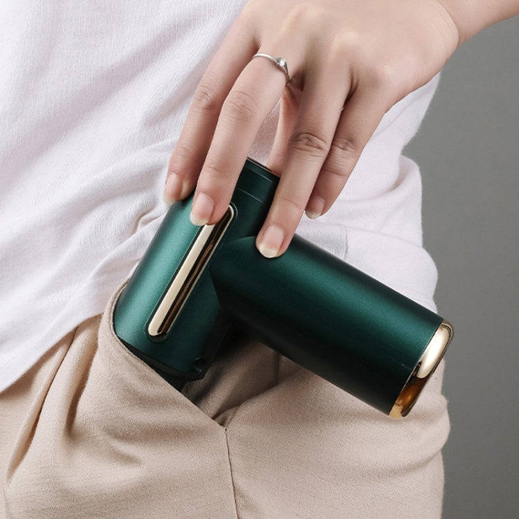Fascia Gun Pocket Electric Shock Gun  Muscle Massage Gun, Specification: Classic Mini (Green)