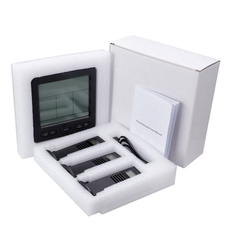Three Dragged Multi-Function Wireless Thermometer And Hygrometer Indoor And Outdoor High-Precisio...