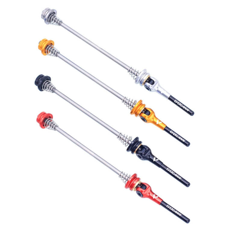 EVERDAWN Mountain Highway Bike Titanium Alloy Axis Quick Removal Rod Front And Rear Rollers Open ...