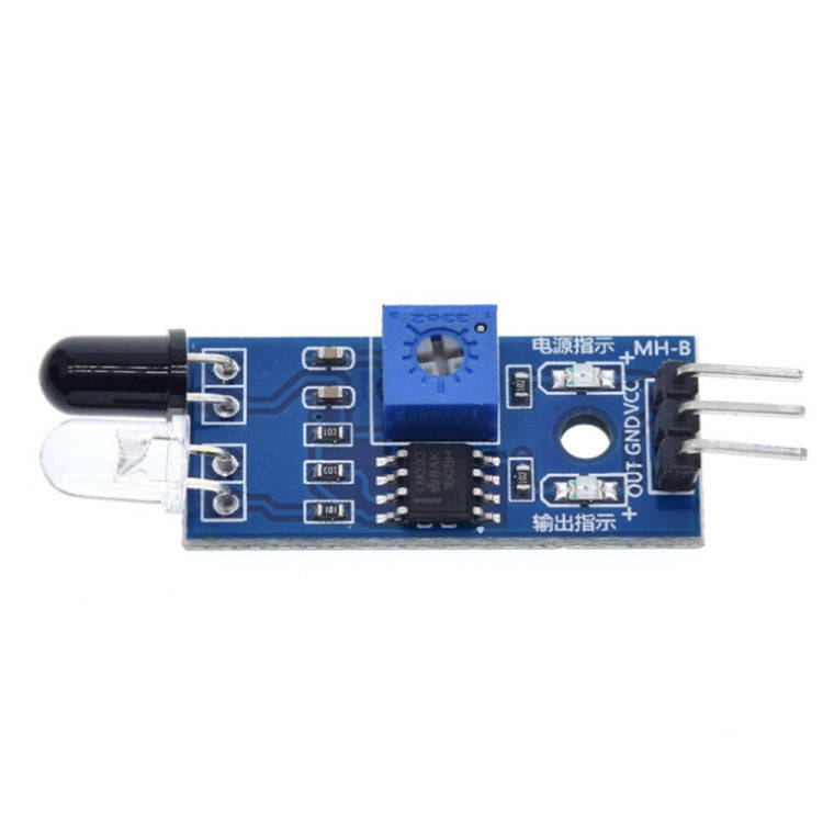 10 PCS Infrared Smart Car Obstacle Avoidance Sensor Photoelectric Switch Robot Sensor(  6D9)