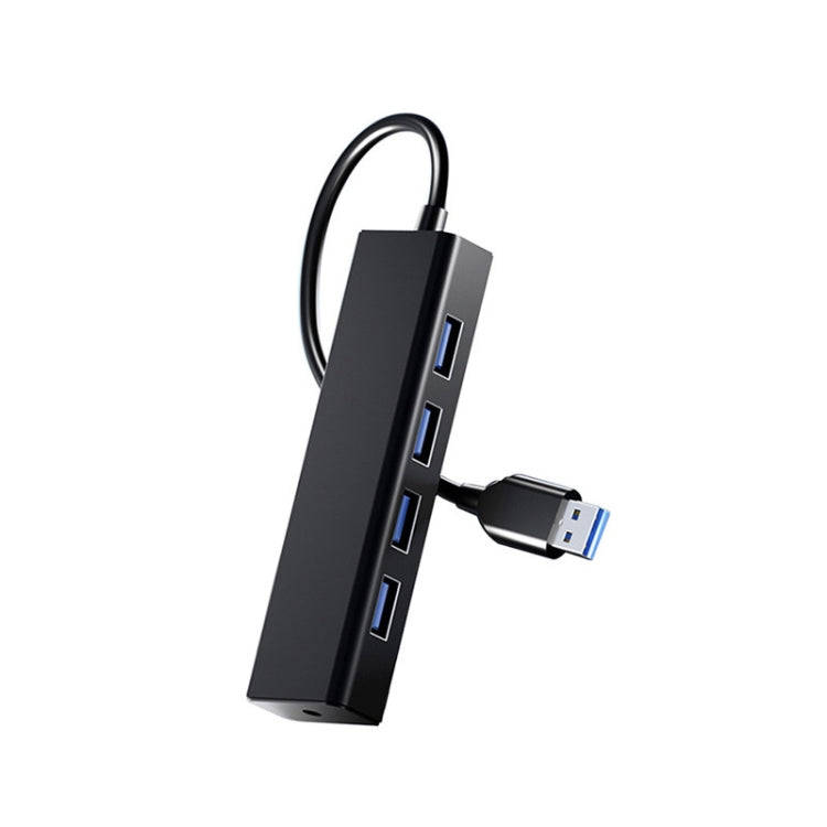 4 X USB 2.0 Ports HUB Converter, Cable Length: 15cm,Style Without Light Bar