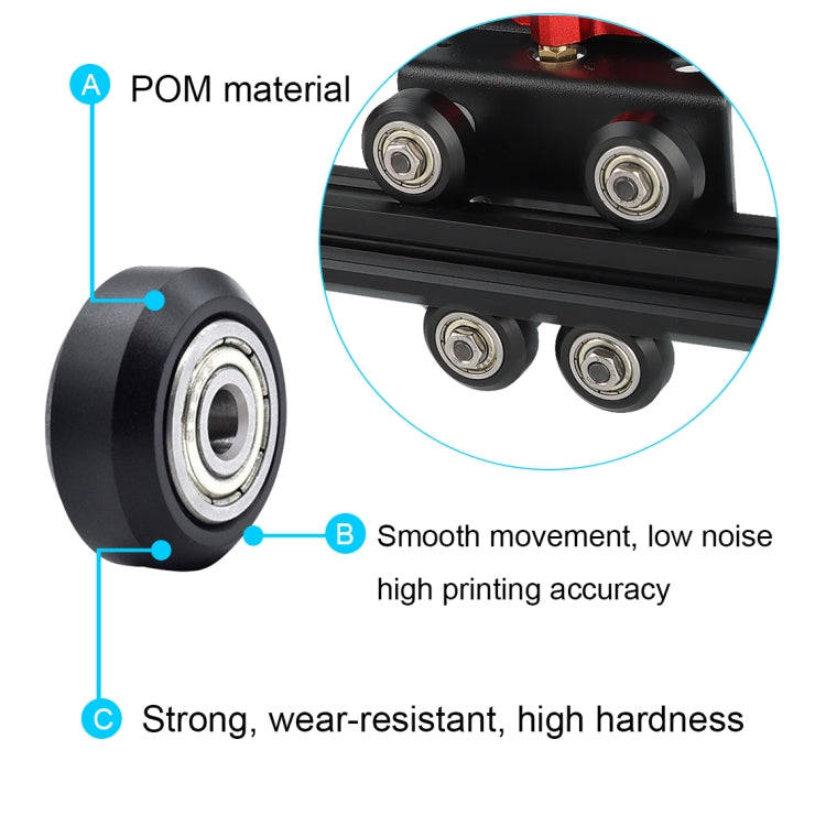 3D Printer Extruder Retrofit Kit For Ender3/CR10, Style: Single Board