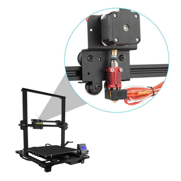 3D Printer Extruder Retrofit Kit For Ender3/CR10, Style: Single Board