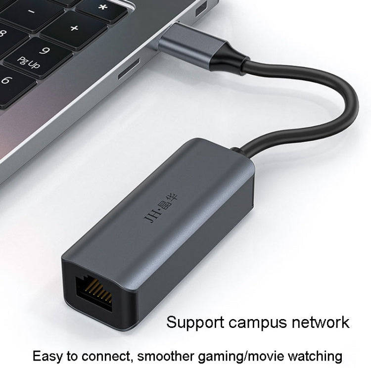 JINGHUA Gigabit LAN Converter For Computer External Driverless Network Card, Specification: Type-...