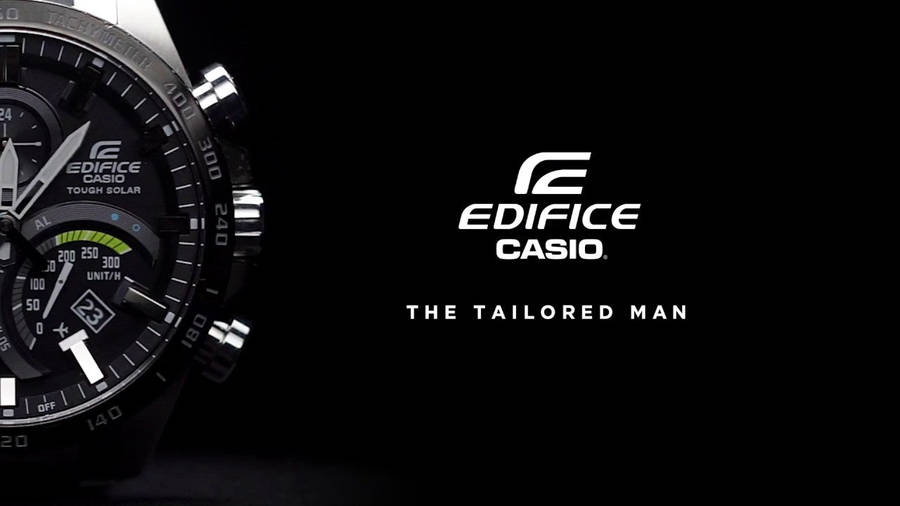 Authentic CASIO Edifice Stainless Steel Mens Watch