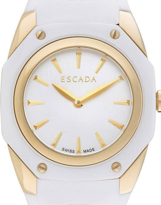 Authentic ESCADA Naomi Ceramic Bezel Swiss Made Ladies Watch