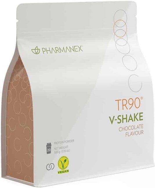 PHARMANEX TR90 V-Shake - Chocolate or Vanilla Vegan Protein Shake
