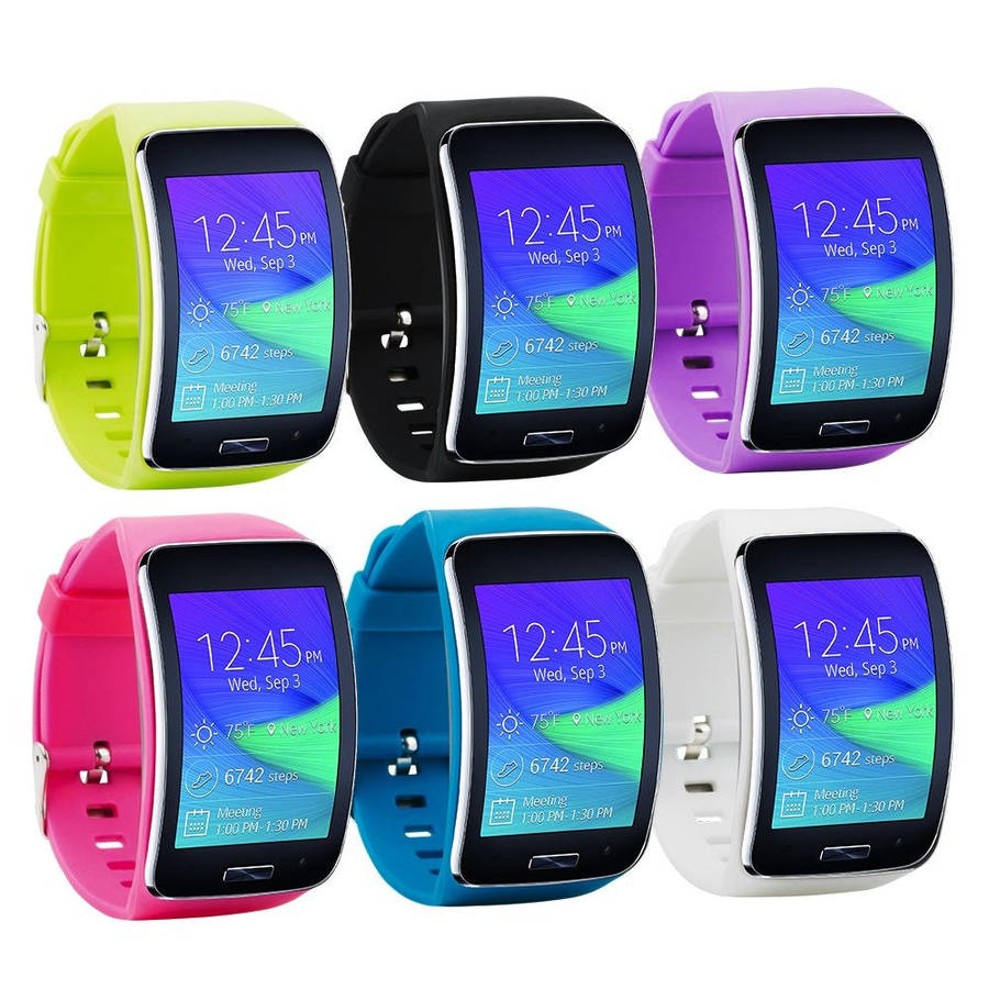 Silicone Sport Replacement Strap Band for Samsung Galaxy Gear S R750 Watch