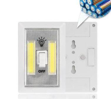 LED Battery Powered Light Switch