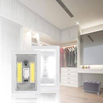 LED Battery Powered Light Switch