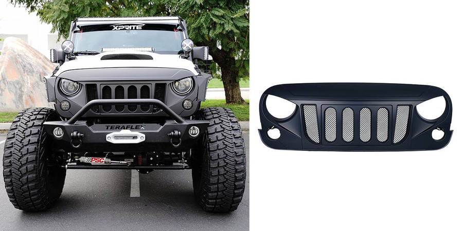 Jeep Wrangler JK/JKU Transformer Grille