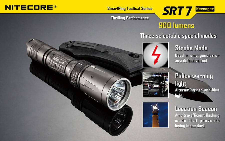 NITECORE SRT7 REVENGER Flashlight