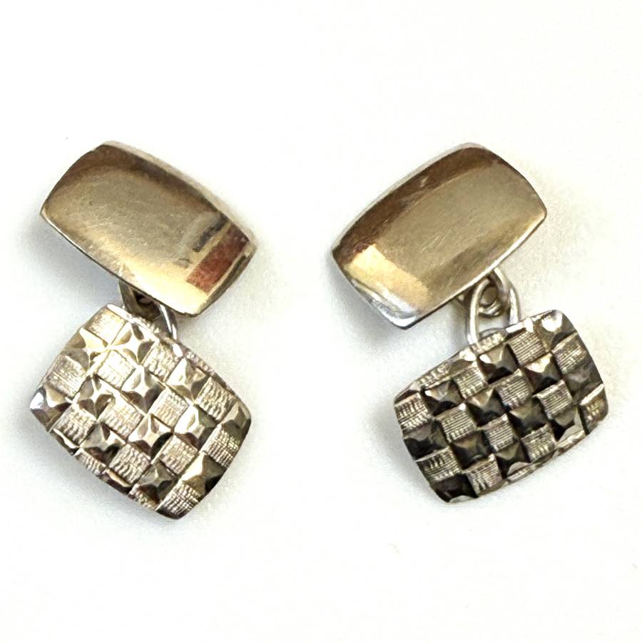 Vintage Sterling Silver Cufflinks