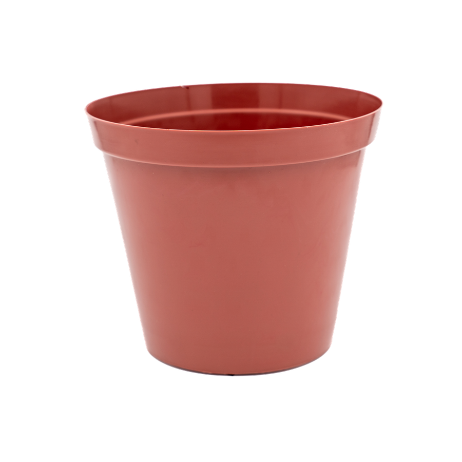 12cm Plastic Pot - Terracotta (Buy 1 Get 1 FREE)